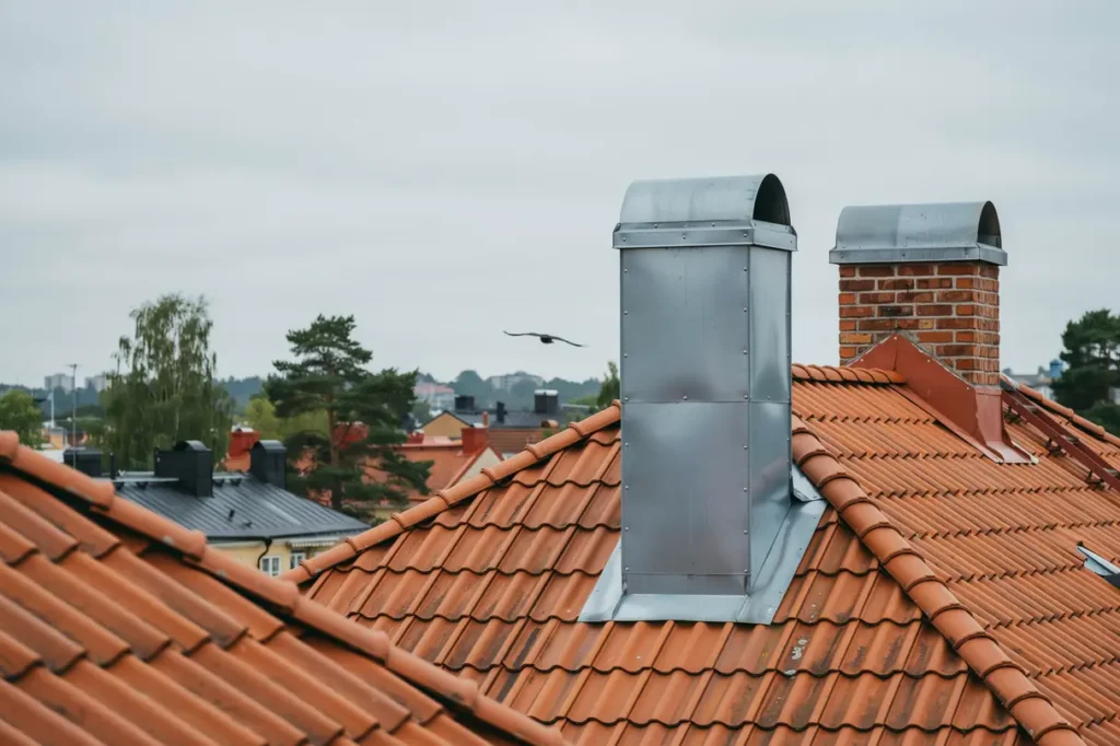 renovering av skorstensbeslag p flerbostadshus i tantolunden
