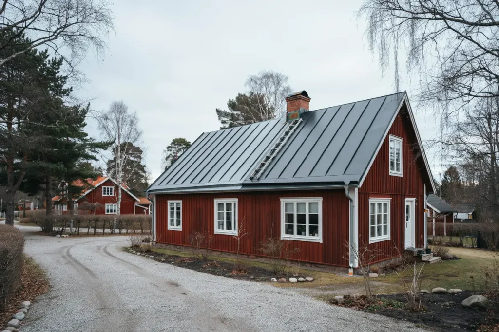bandt ckt pl t eller dubbelfalsat pl ttak vilket tak passar b st f r ditt hus