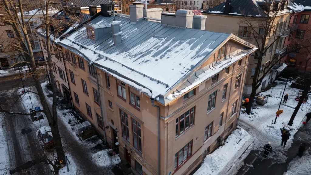 sn skottning av tak vid behov p fastighet i sofo